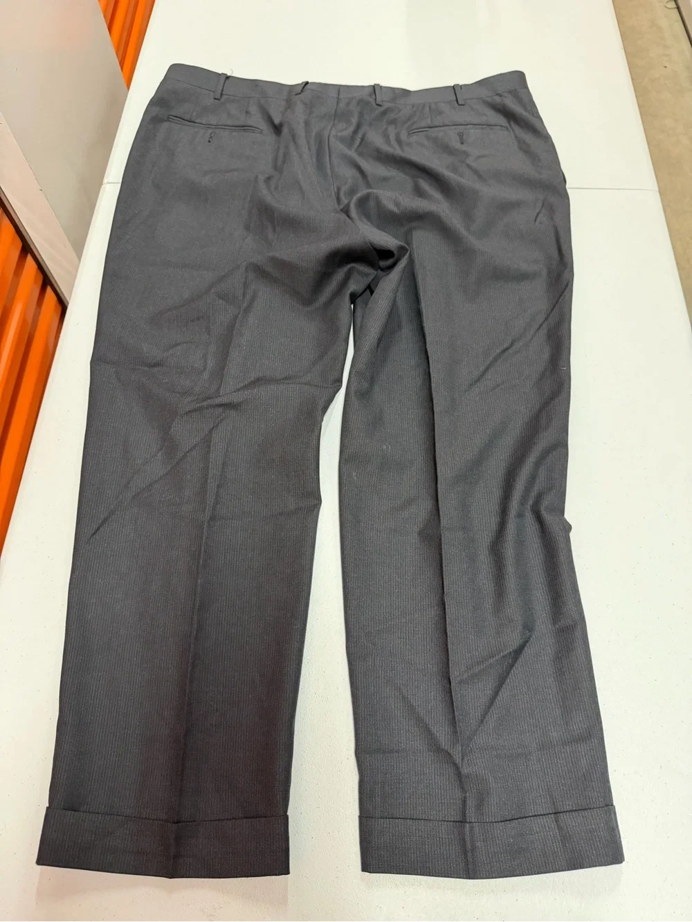 Canali 1934 Suit Mens 60R 50R 100% Wool Charcoal Gray 2Pc Italy READ B332